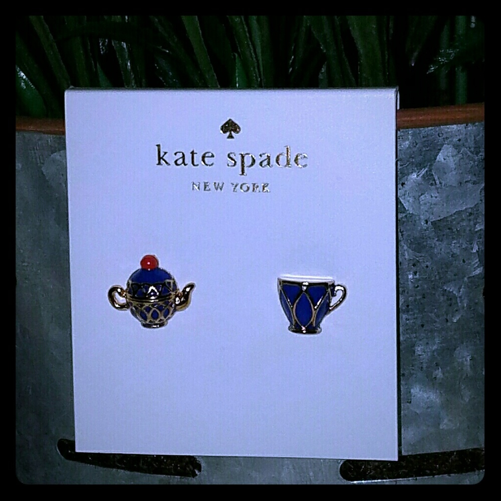 Kate spade tea time  earrings